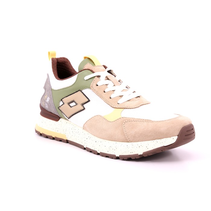 Scarpa Allacciata Lotto Leggenda Uomo Beige  Scarpe 18 - 219583