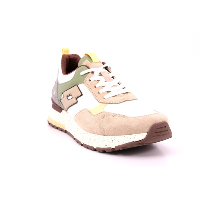 Scarpa Allacciata Lotto Leggenda Uomo Beige  Scarpe 18 - 219583