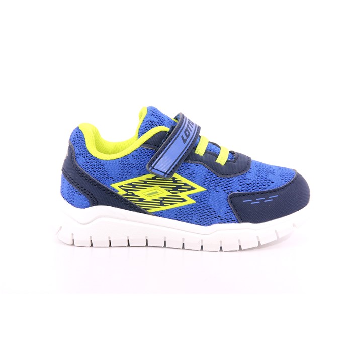 Scarpa Strappi + Elastico Lotto Bambino Blu  Scarpe 224 - 219436