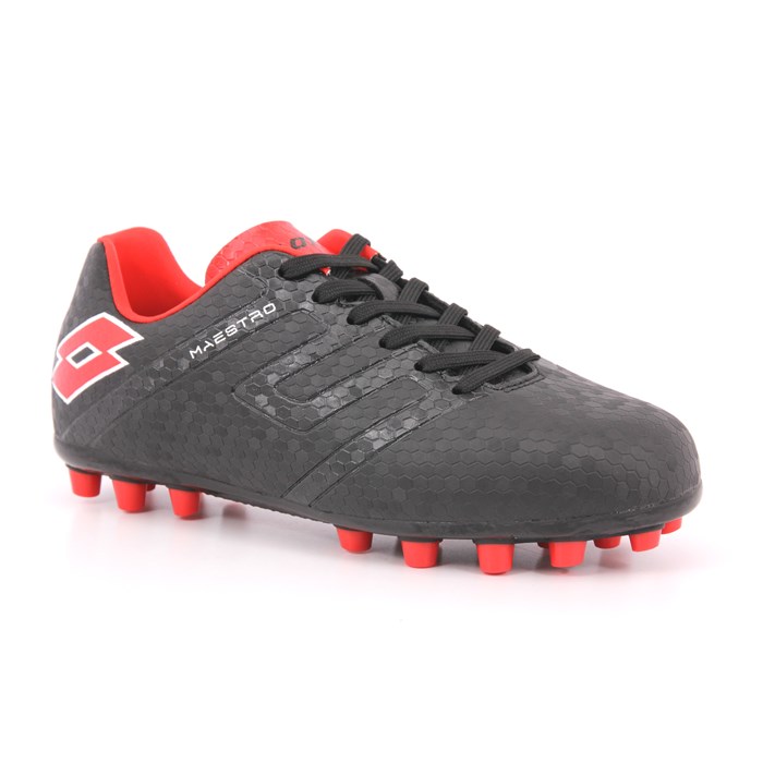 Scarpa Calcetto Lotto Bambino Nero  Scarpe 234 - 217072