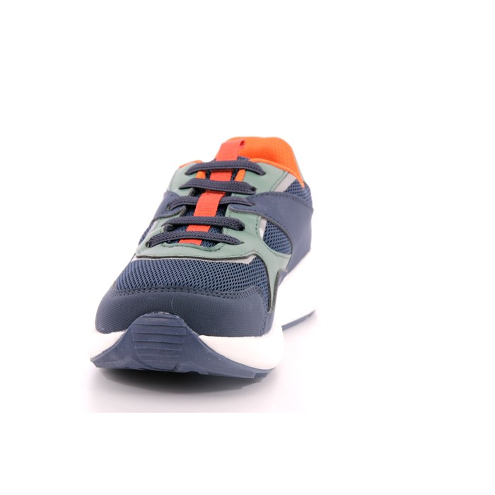 Scarpa Strappi + Elastico Lotto Bambino Blu  Scarpe 237 - 219439