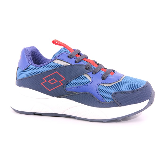 Scarpa Strappi + Elastico Lotto Bambino Blu  Scarpe 238 - 219439