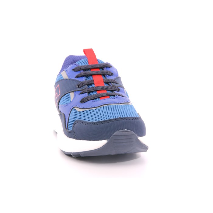 Scarpa Strappi + Elastico Lotto Bambino Blu  Scarpe 238 - 219439