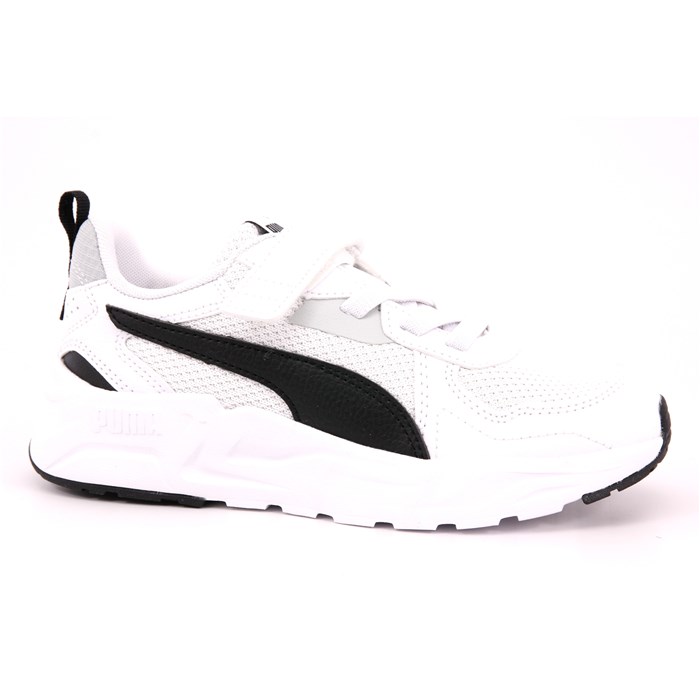 Scarpa Strappi + Elastico Puma Bambino Bianco  Scarpe 1133 - 39148002