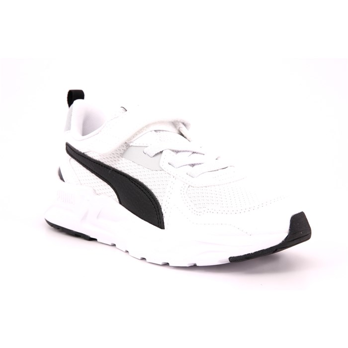 Scarpa Strappi + Elastico Puma Bambino Bianco  Scarpe 1133 - 39148002