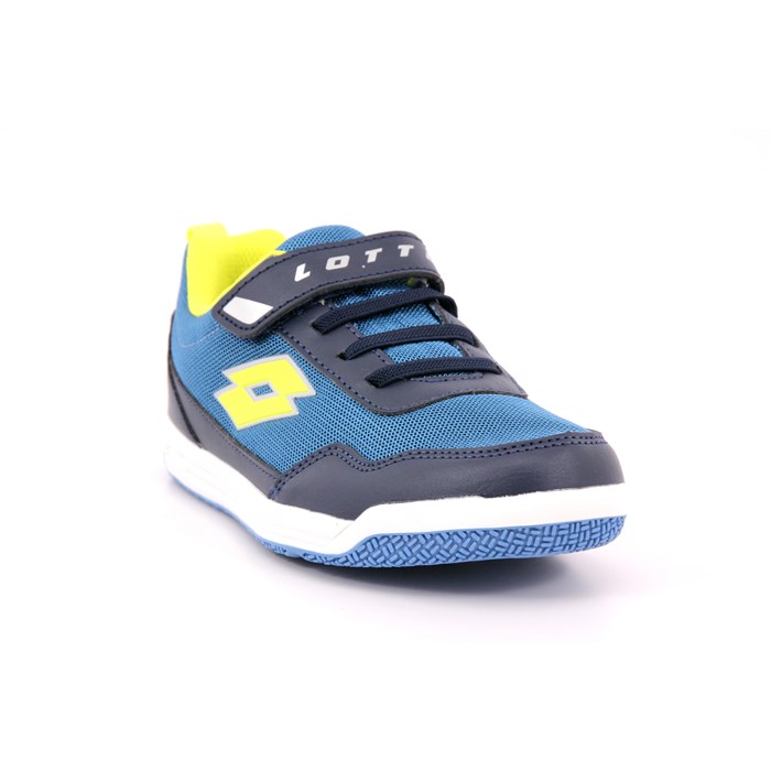 Scarpa Strappi + Elastico Lotto Bambino Blu  Scarpe 239 - 219515