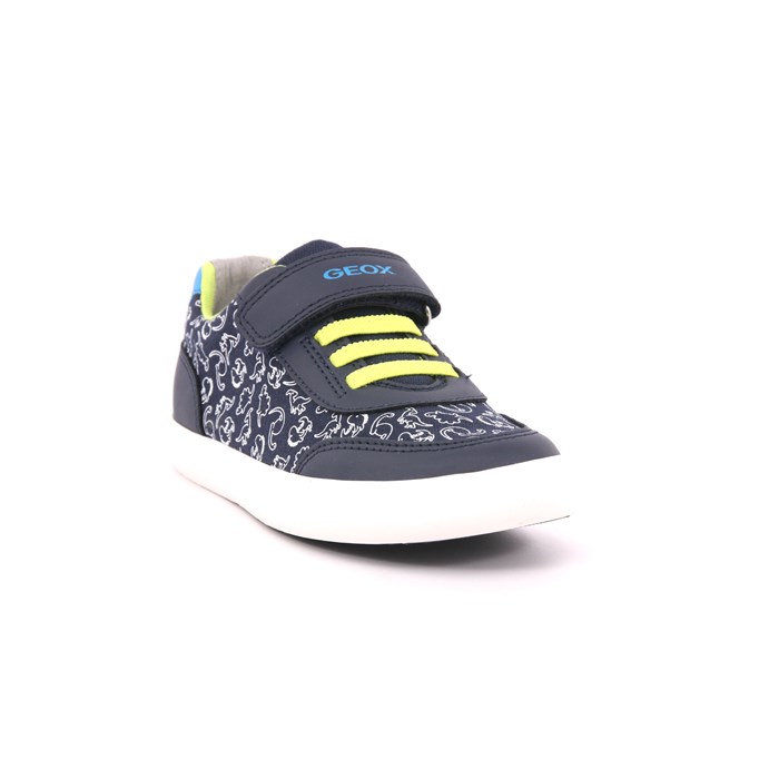 Scarpa Strappi + Elastico Geox Bambino Blu  Scarpe 476 - B021NA
