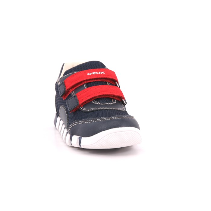 Scarpa Strappi Geox Bambino Blu  Scarpe 484 - B3555C