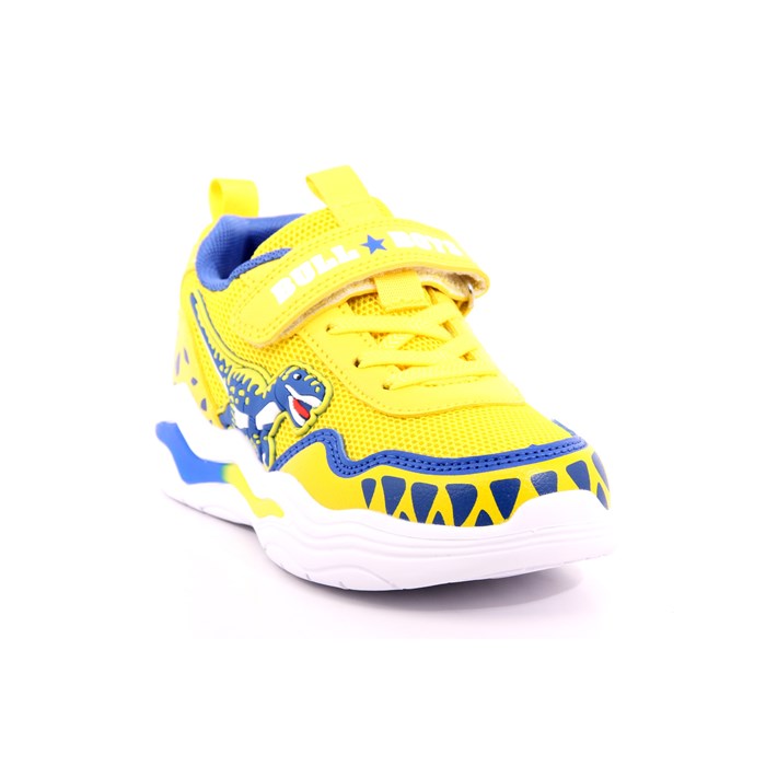 Scarpa Strappi + Elastico Bull Boys Bambino Giallo  Scarpe 25 - DNAL3370