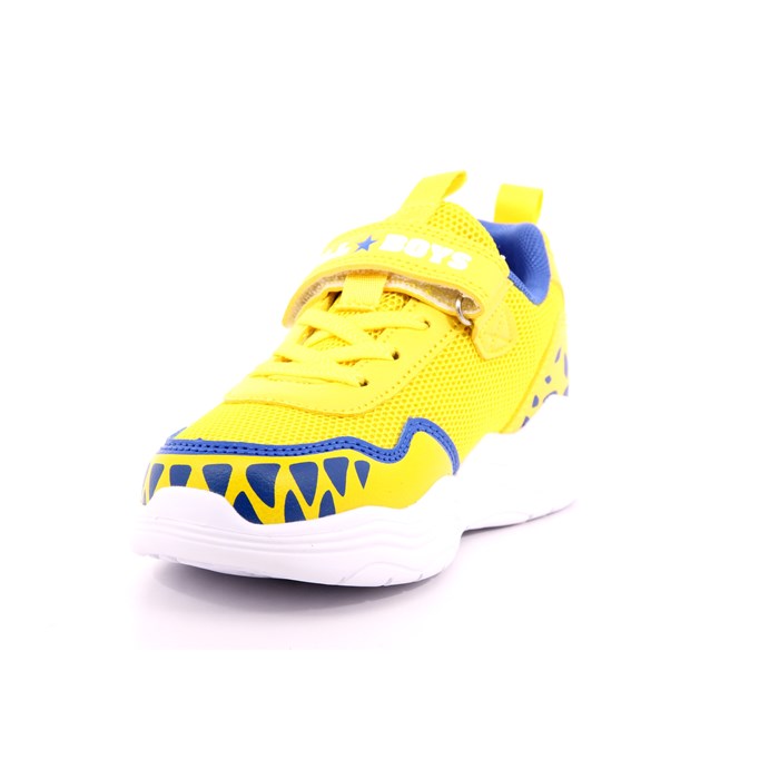 Scarpa Strappi + Elastico Bull Boys Bambino Giallo  Scarpe 25 - DNAL3370