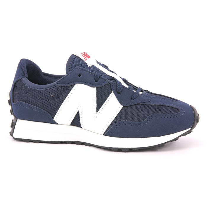 Scarpa Allacciata New Balance Bambino Blu/bianco  Scarpe 310 - GS327CNW