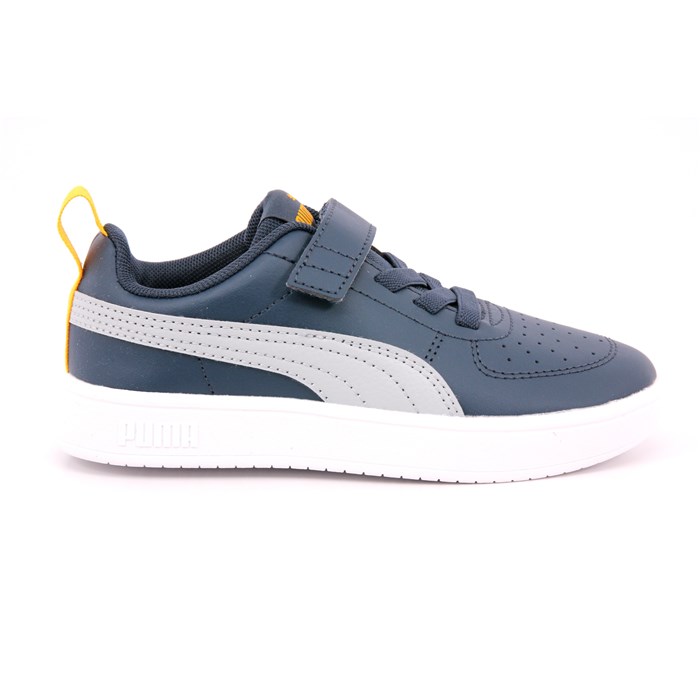 Scarpa Strappi + Elastico Puma Bambino Blu  Scarpe 1143 - 38583613