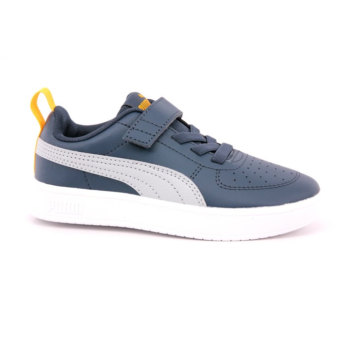 Scarpa Strappi + Elastico Puma Bambino Blu  Scarpe 1143 - 38583613