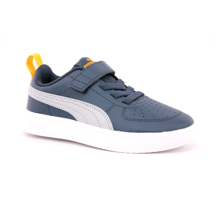 Scarpa Strappi + Elastico Puma Bambino Blu  Scarpe 1143 - 38583613