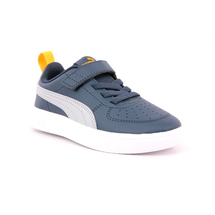 Scarpa Strappi + Elastico Puma Bambino Blu  Scarpe 1143 - 38583613