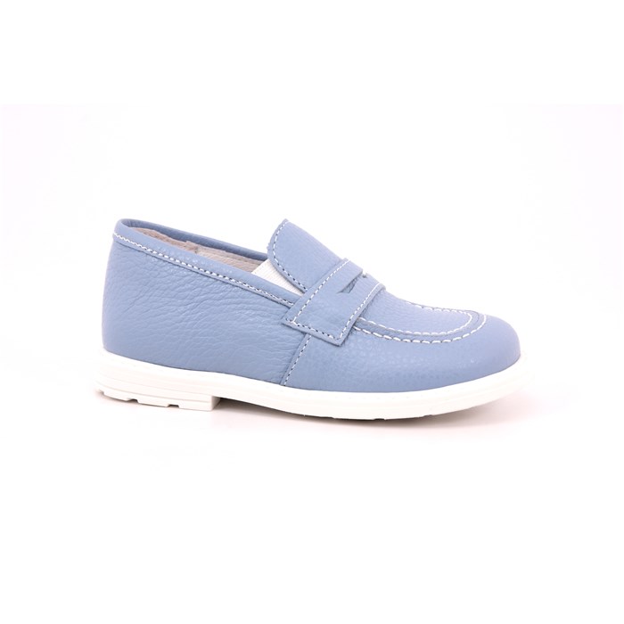 Mocassino Mister Jerry Bambino Celeste  Scarpe 11 - 1002