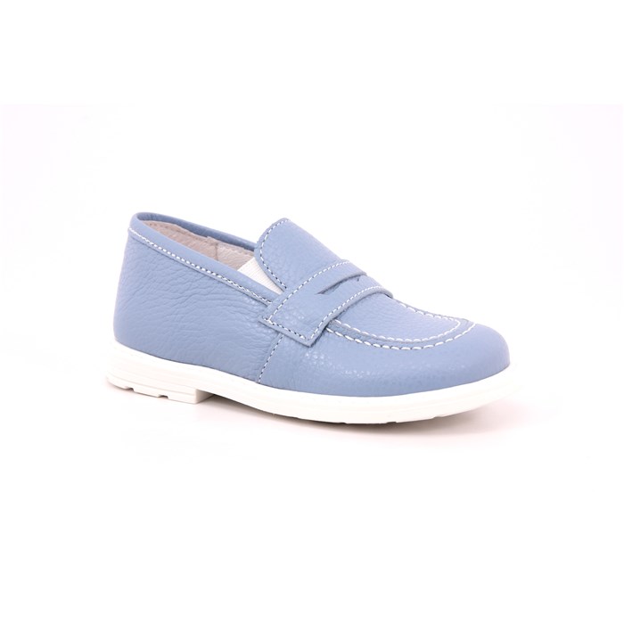 Mocassino Mister Jerry Bambino Celeste  Scarpe 11 - 1002