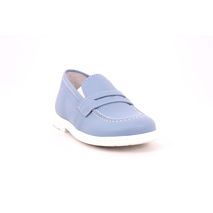 Mocassino Mister Jerry Bambino Celeste  Scarpe 11 - 1002