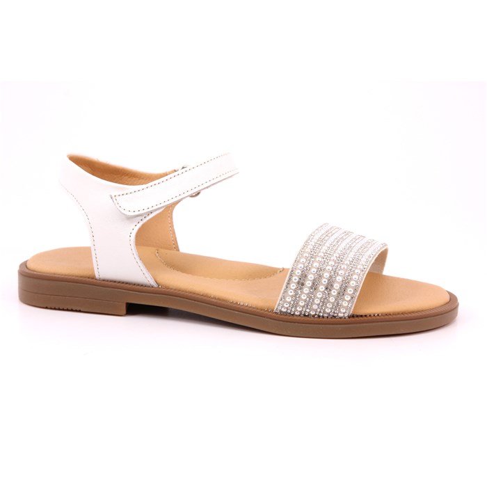 Sandalo Platis Bambina Bianco  Scarpe 32 - P3145