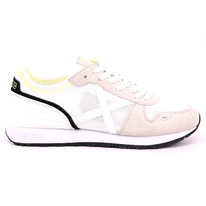 Scarpa Allacciata Munich Uomo Bianco  Scarpe 175 - 8620513