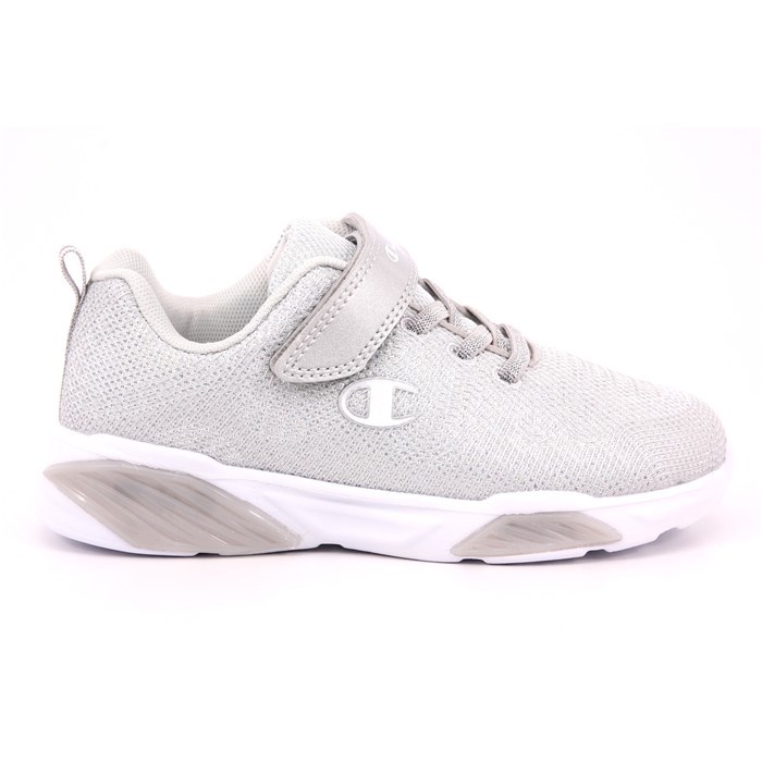 Scarpa Strappi + Elastico Champion Bambina Argento Scarpa Strappi + Elastico Champion Bambina Argento Scarpe 995 - S32780