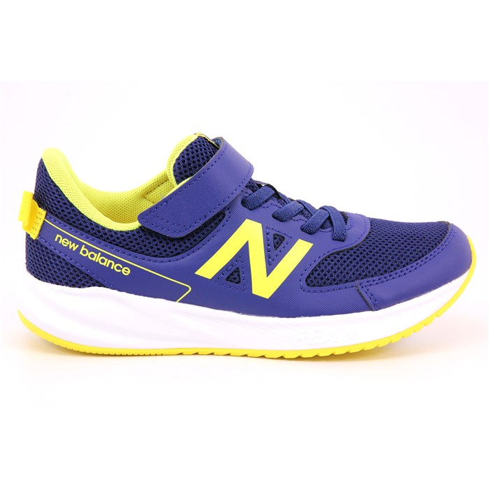Scarpa Strappi + Elastico New Balance Bambino Blu Scarpa Strappi + Elastico New Balance Bambino Blu Scarpe 318 - YT570BY3