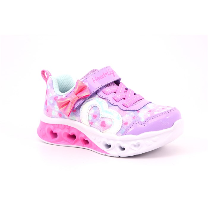 Scarpa Strappi + Elastico Skechers Bambina Lavanda  Scarpe 232 - 302691N