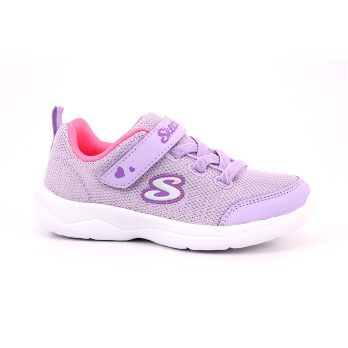 Scarpa Strappi + Elastico Skechers Bambina Lavanda  Scarpe 233 - 302885N