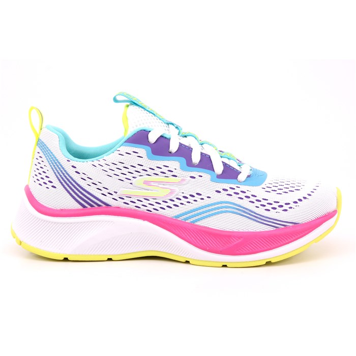 Scarpa Allacciata Skechers Bambina Bianco Scarpa Allacciata Skechers Bambina Bianco Scarpe 236 - 303651L
