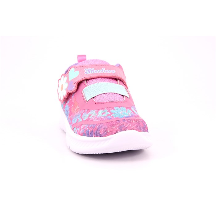 Scarpa Strappi + Elastico Skechers Bambina Fuxia  Scarpe 244 - 302717N