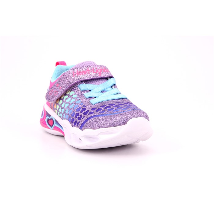 Scarpa Strappi + Elastico Skechers Bambina Lilla  Scarpe 245 - 302312N