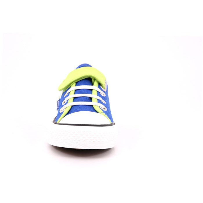 Scarpa Strappi + Elastico Benetton Bambino Azzurro  Scarpe 4 - BTK310404