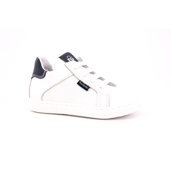 Scarpa Allacciata Nero Giardini Bambino Bianco  Scarpe 616 - E324910M 707