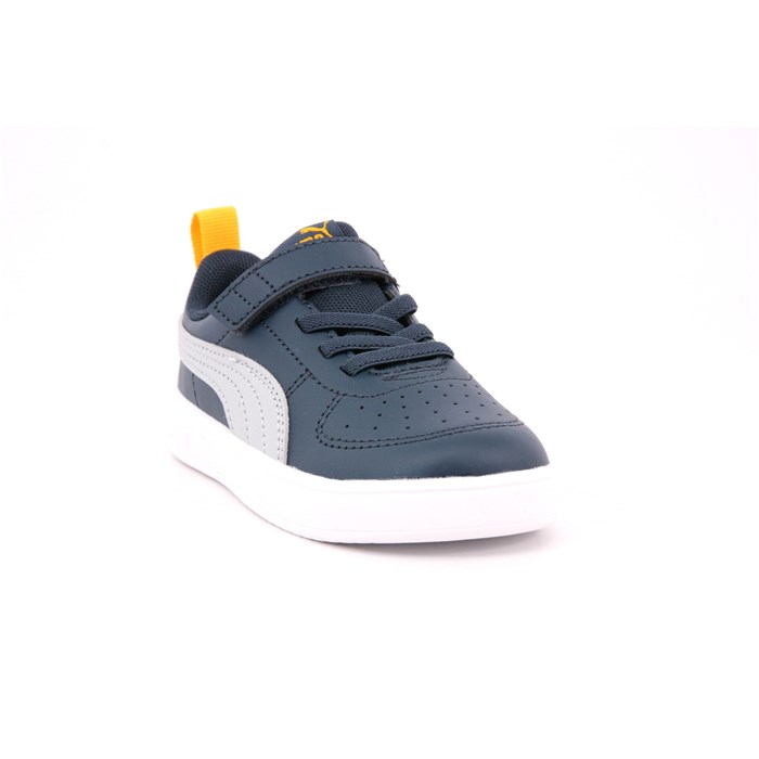 Scarpa Strappi + Elastico Puma Bambino Blu  Scarpe 1155 - 384314-13