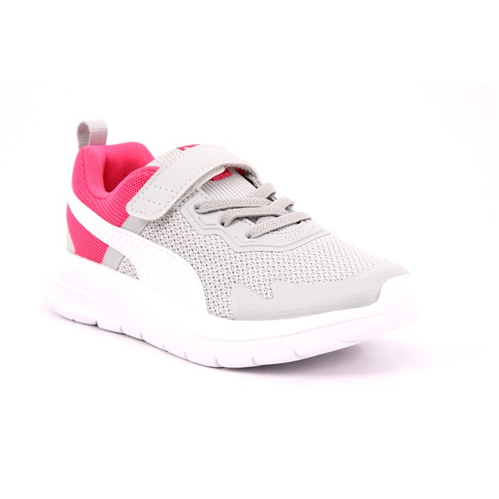 Scarpa Strappi + Elastico Puma Bambina Grigio  Scarpe 1159 - 386239-08