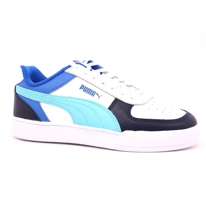 Scarpa Allacciata Puma Bambino Bianco / Blu  Scarpe 1170 - 391469-02
