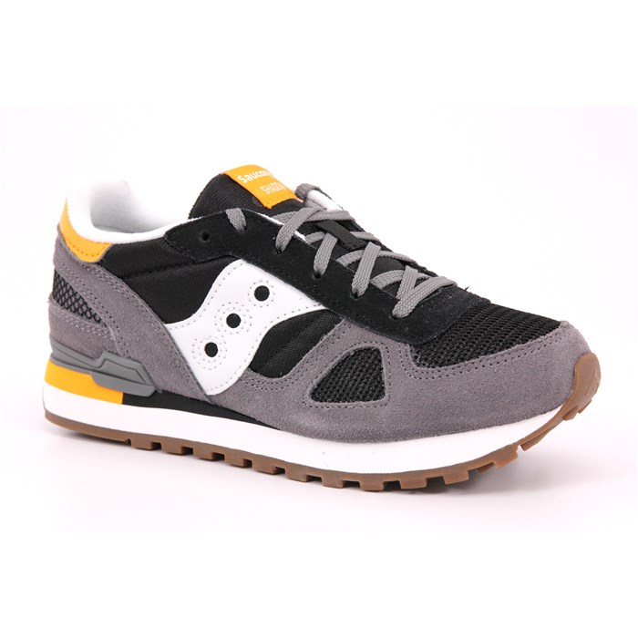 Scarpa Allacciata Saucony Bambino Nero  Scarpe 50 - SK266353