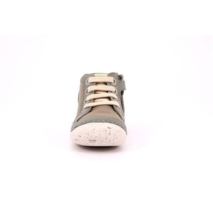 Scarpa Allacciata Kickers Bambino Kaki  Scarpe 44 - 928060-10