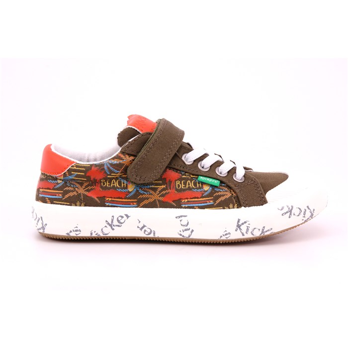 Scarpa Strappi + Elastico Kickers Bambino Kaki Scarpa Strappi + Elastico Kickers Bambino Kaki Scarpe 47 - 860866-30