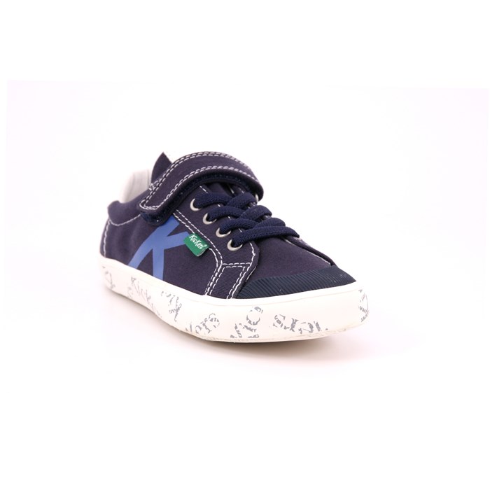 Scarpa Strappi + Elastico Kickers Bambino Blu  Scarpe 49 - 694557-30