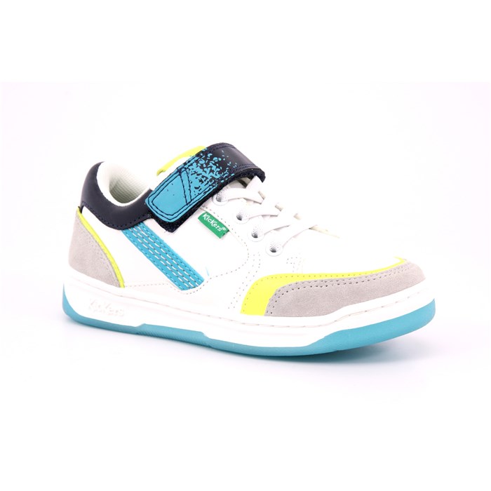 Scarpa Strappi + Elastico Kickers Bambino Bianco  Scarpe 52 - 928540-30