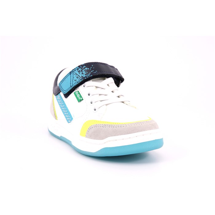 Scarpa Strappi + Elastico Kickers Bambino Bianco  Scarpe 52 - 928540-30