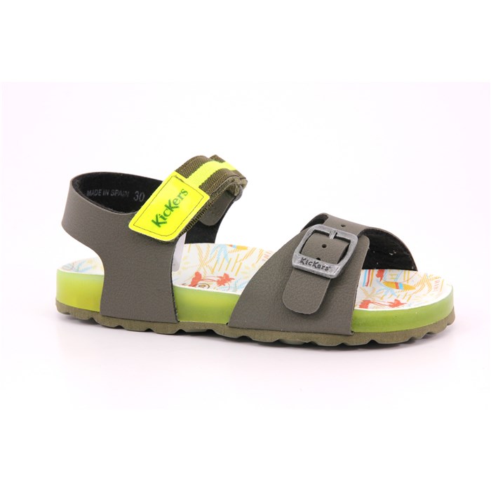 Sandalo Kickers Bambino Kaki  Scarpe 57 - 894911-30