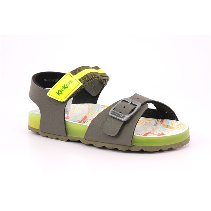 Sandalo Kickers Bambino Kaki  Scarpe 57 - 894911-30