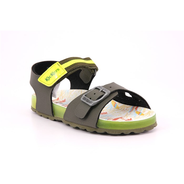 Sandalo Kickers Bambino Kaki  Scarpe 57 - 894911-30