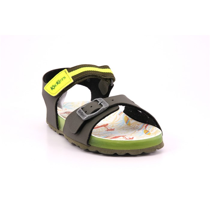 Sandalo Kickers Bambino Kaki  Scarpe 57 - 894911-30