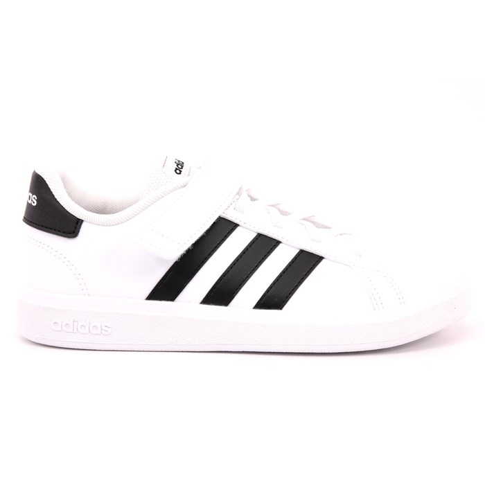 Scarpa Strappi + Elastico Adidas Bambino Bianco  Scarpe 1163 - GW6521