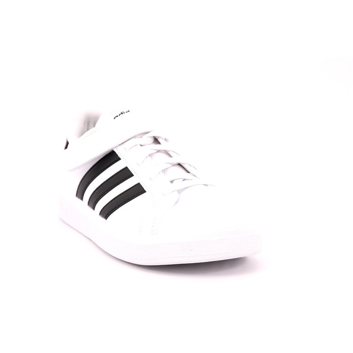 Scarpa Strappi + Elastico Adidas Bambino Bianco  Scarpe 1163 - GW6521