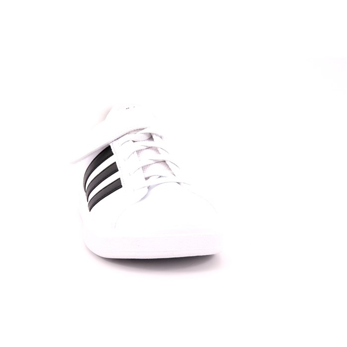 Scarpa Strappi + Elastico Adidas Bambino Bianco  Scarpe 1163 - GW6521