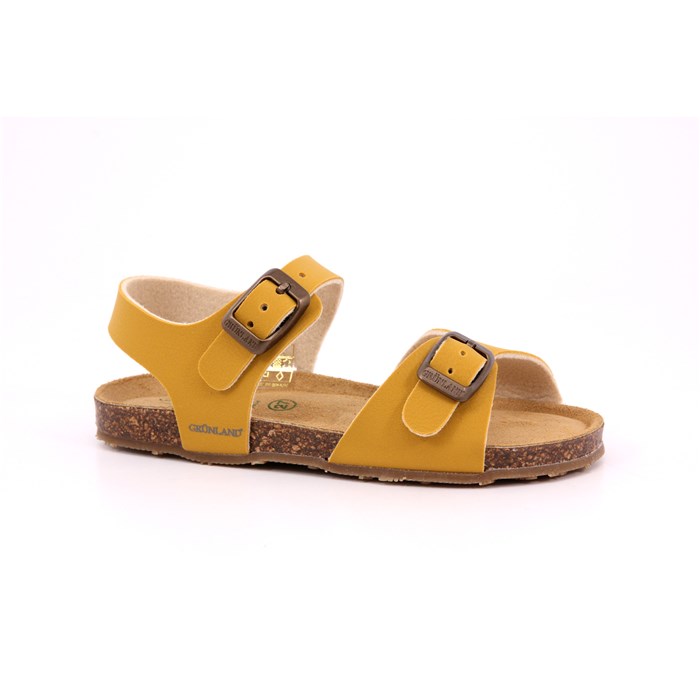 Sandalo Grunland Bambino Giallo Ocra  Scarpe 589 - SB0413